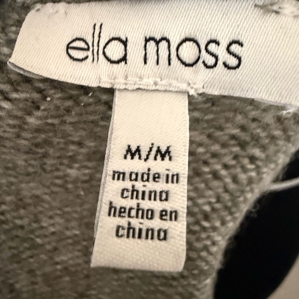 Ella Moss Charcoal Knit Top - Picture 2 of 5
